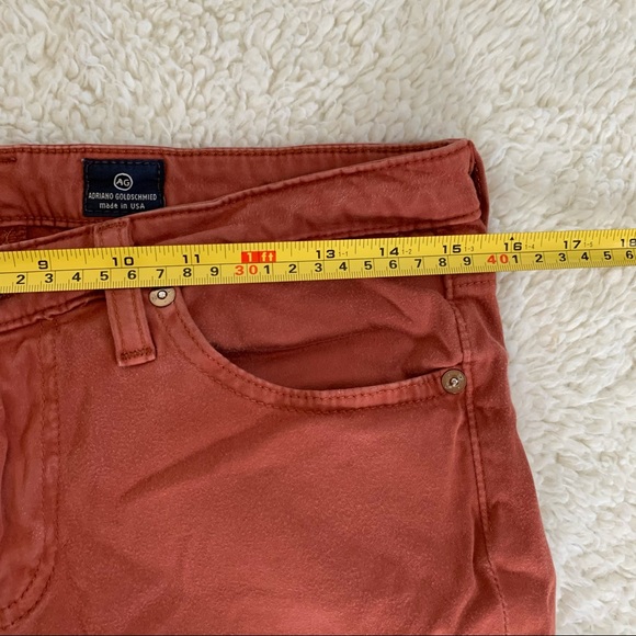 AG Jeans - The Stilt Cigarette Leg Burnt Orange - Picture 7 of 8